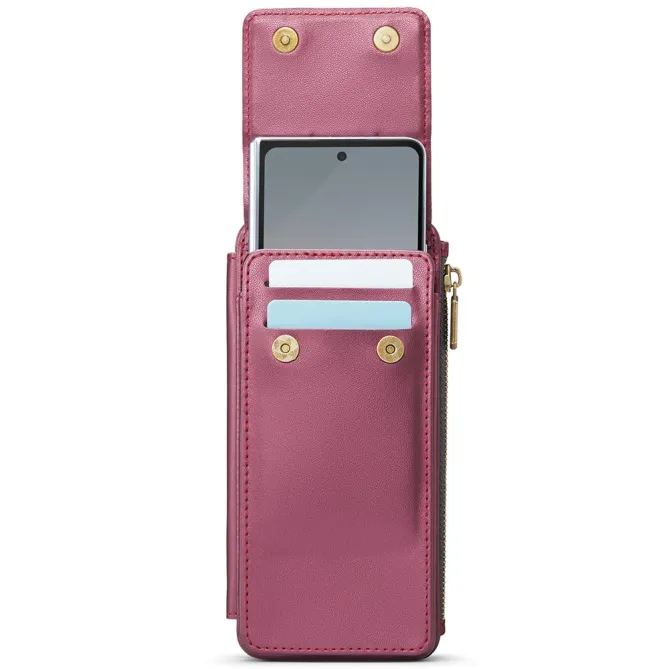 Sac Bandoulière Téléphone RFID 8 Cartes Poche Zippée