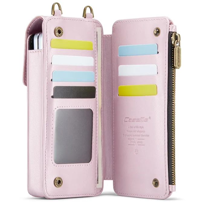 Sac Bandoulière Téléphone RFID 8 Cartes Poche Zippée