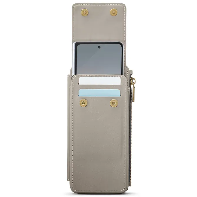 Sac Bandoulière Téléphone RFID 8 Cartes Poche Zippée