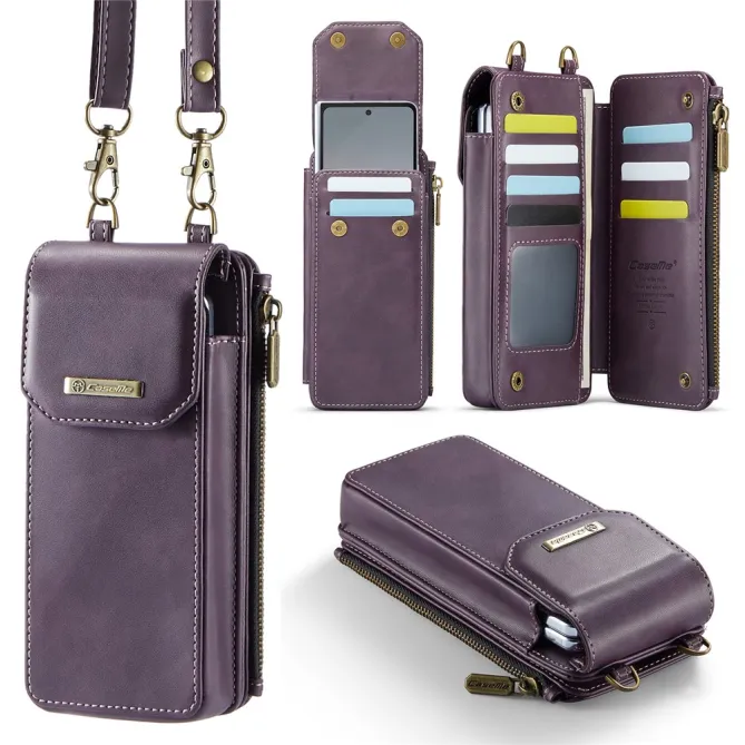 Sac Bandoulière Téléphone Finition Mate Portefeuille RFID