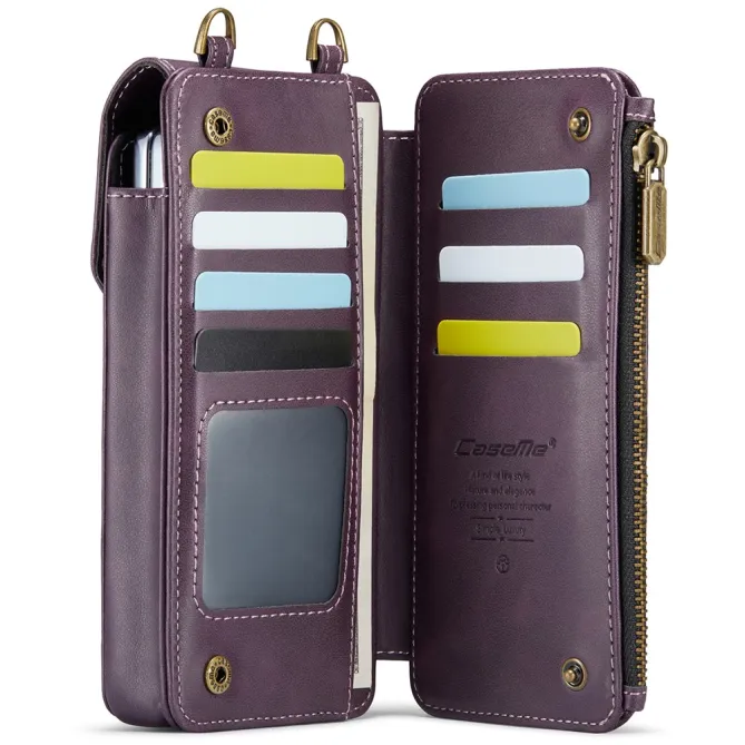 Sac Bandoulière Téléphone Finition Mate Portefeuille RFID