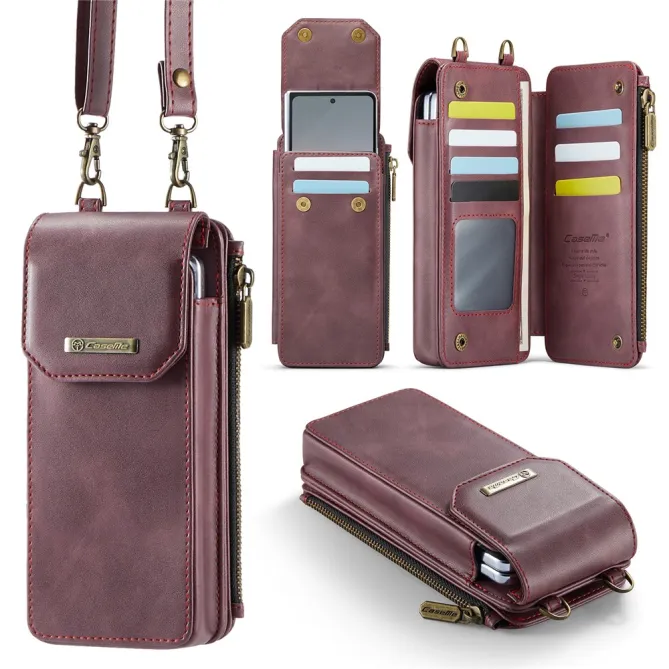Sac Bandoulière Téléphone Finition Mate Portefeuille RFID