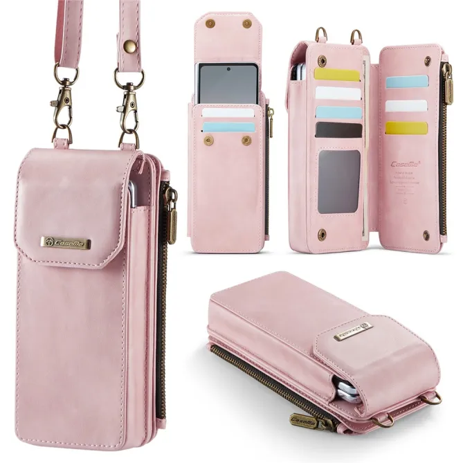 Sac Bandoulière Téléphone Finition Mate Portefeuille RFID
