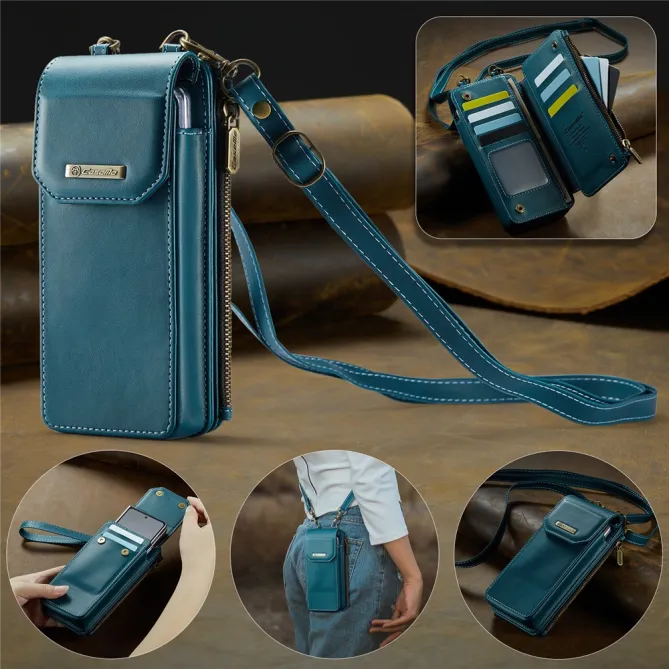 Sac Bandoulière Téléphone Finition Mate Portefeuille RFID