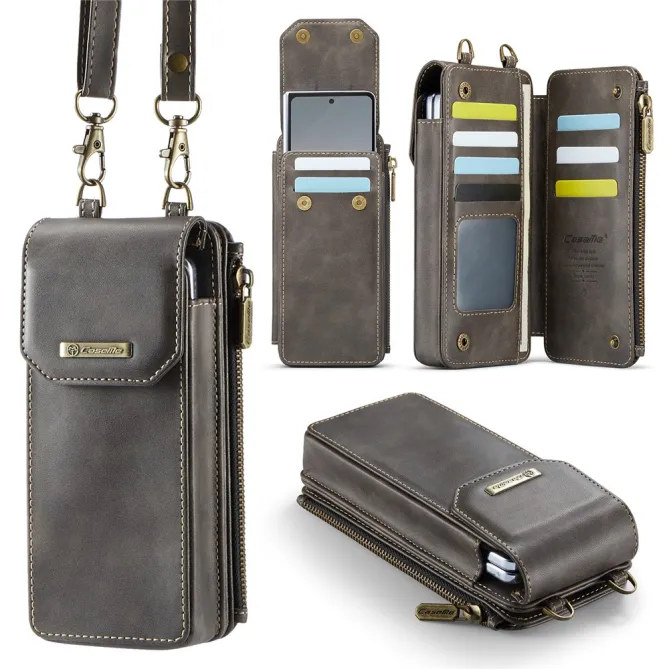 Sac Bandoulière Téléphone Finition Mate Portefeuille RFID