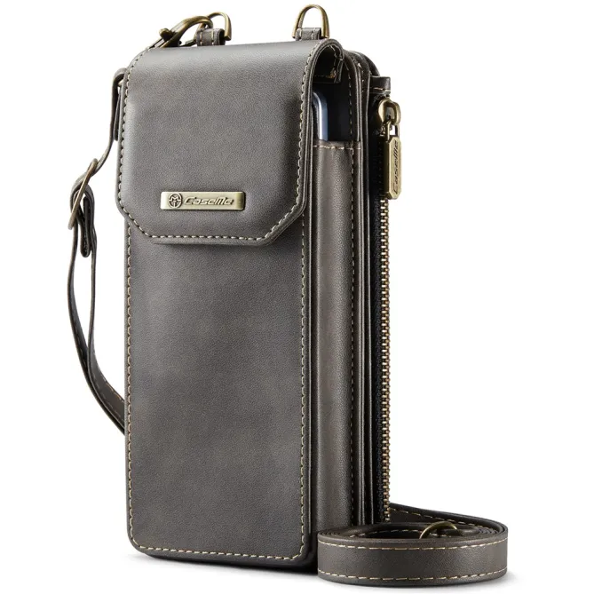 Sac Bandoulière Téléphone Finition Mate Portefeuille RFID