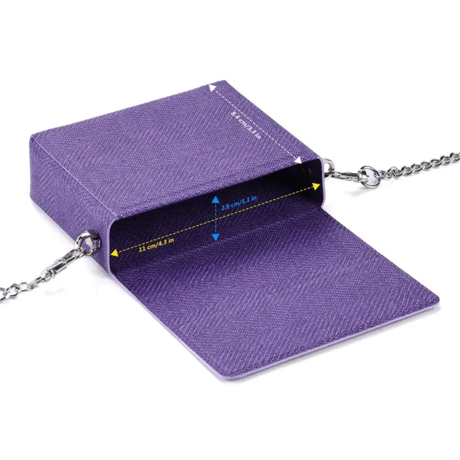 Sac Bandoulière Téléphone Chaîne Métallique