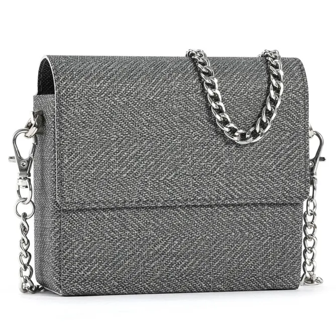 Sac Bandoulière Téléphone Chaîne Métallique