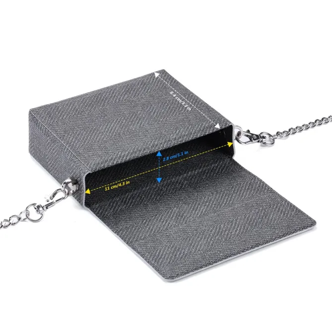 Sac Bandoulière Téléphone Chaîne Métallique