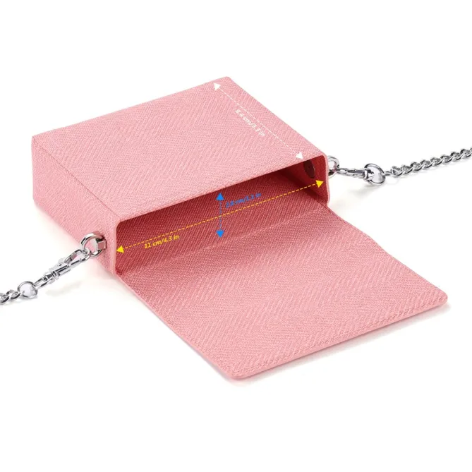 Sac Bandoulière Téléphone Chaîne Métallique