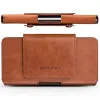 Étui Ceinture Qialino Cuir Véritable Téléphones 6,9 Pouces