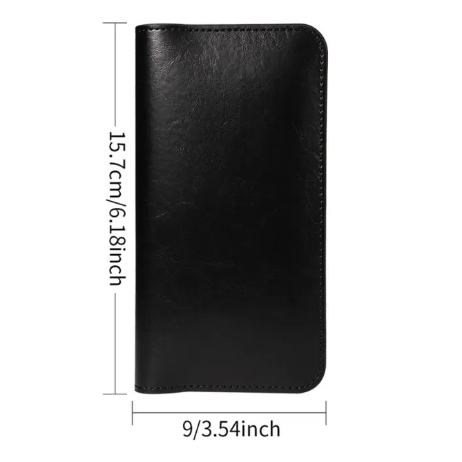 Pochette Portefeuille Double Téléphone 3 Cartes