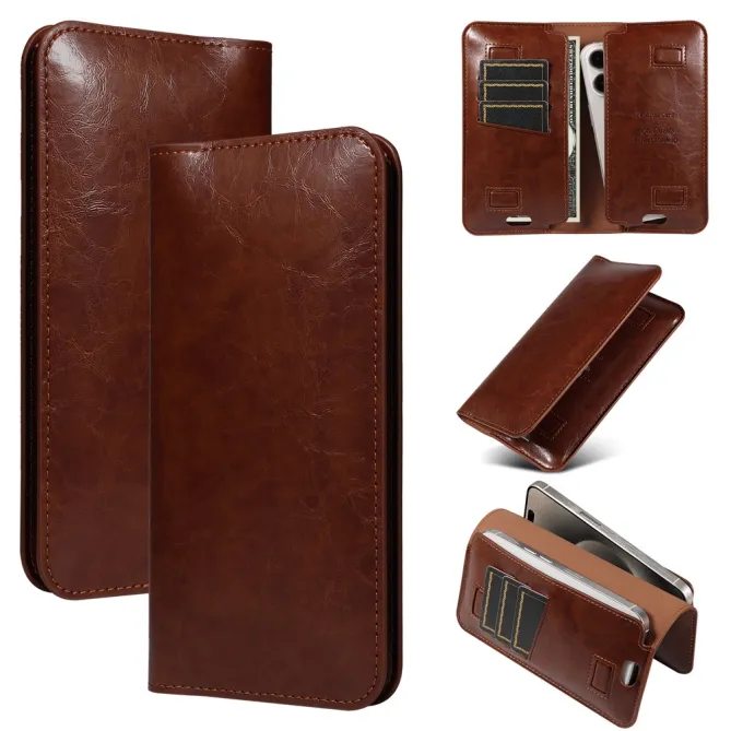 Pochette Portefeuille Double Téléphone 3 Cartes