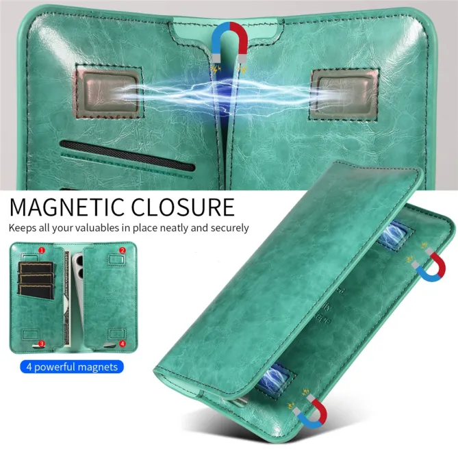 Pochette Portefeuille Double Téléphone 3 Cartes