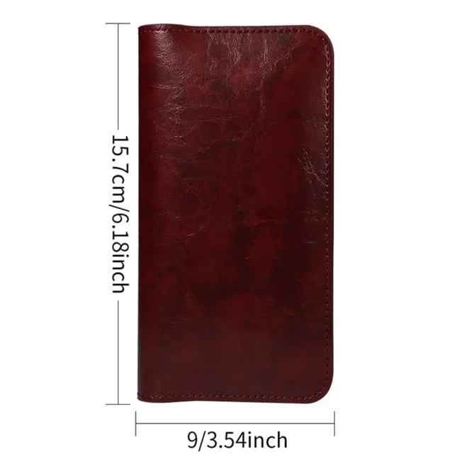 Pochette Portefeuille Double Téléphone 3 Cartes