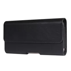 Étui Ceinture Horizontal 6,5 Pouces Carte et Pince Billets