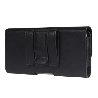 Étui Ceinture Horizontal 6,5 Pouces Carte et Pince Billets