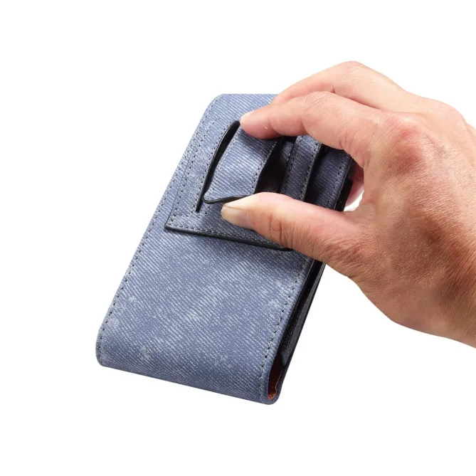 Étui Ceinture 6,1 Pouces Effet Jean Poche Carte