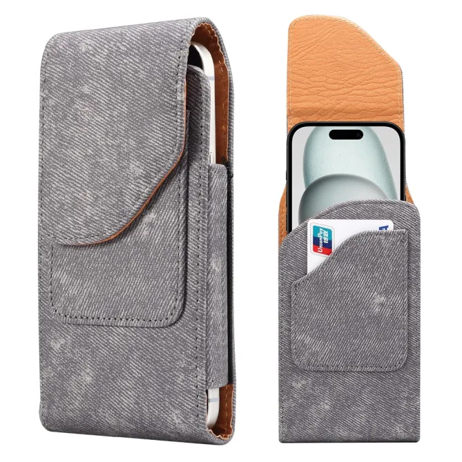 Étui Ceinture 6,1 Pouces Effet Jean Poche Carte