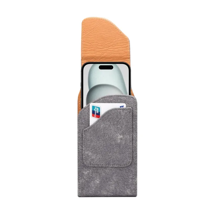 Étui Ceinture 6,1 Pouces Effet Jean Poche Carte