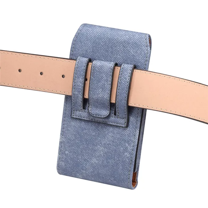 Étui Ceinture 6,7 à 6,9 Pouces Effet Jean Aimanté