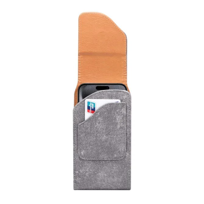 Étui Ceinture 6,7 à 6,9 Pouces Effet Jean Aimanté