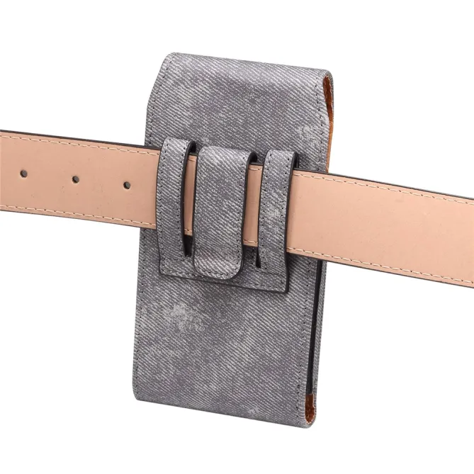Étui Ceinture 6,7 à 6,9 Pouces Effet Jean Aimanté