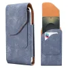 Étui Ceinture Téléphone 7,2 Pouces Effet Jean Porte-Carte