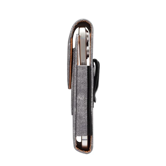 Étui Ceinture Téléphone 7,2 Pouces Effet Jean Porte-Carte