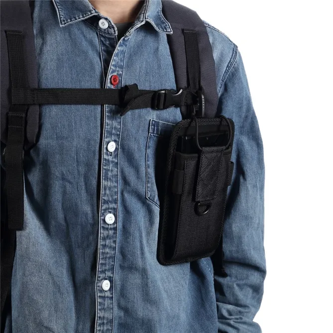 Pochette Téléphone 6,7 à 7,2 Pouces Mousqueton et Bandoulière