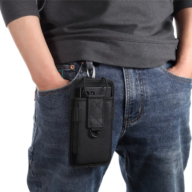 Pochette Téléphone 6,7 à 7,2 Pouces Mousqueton et Bandoulière