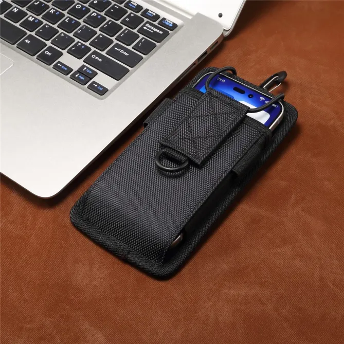 Pochette Téléphone 6,7 à 7,2 Pouces Mousqueton et Bandoulière
