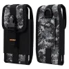 Pochette Ceinture Téléphone Camouflage Clip et Mousqueton