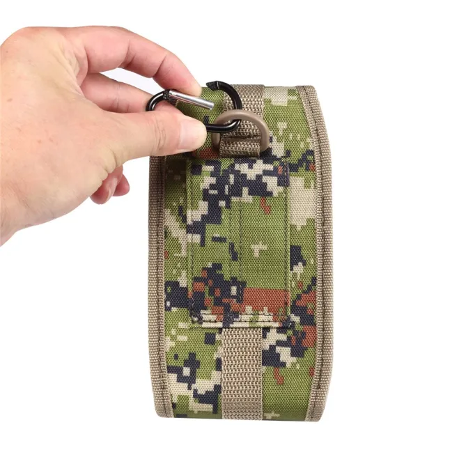 Pochette Ceinture Téléphone Camouflage Clip et Mousqueton