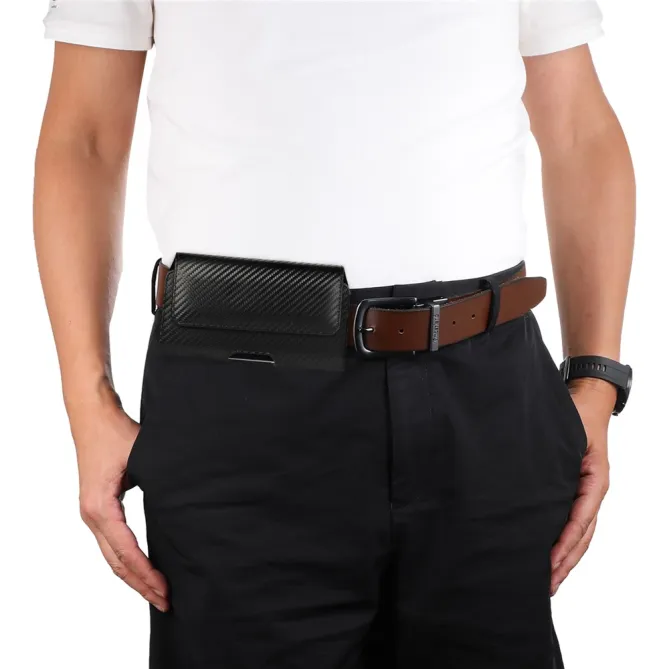 CARBONEX | Étui Ceinture Horizontal 6.7 Finition Fibre Carbone - photo 18