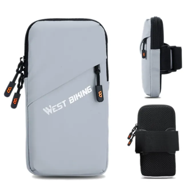 Brassard Running West Biking Déperlant Double Poche
