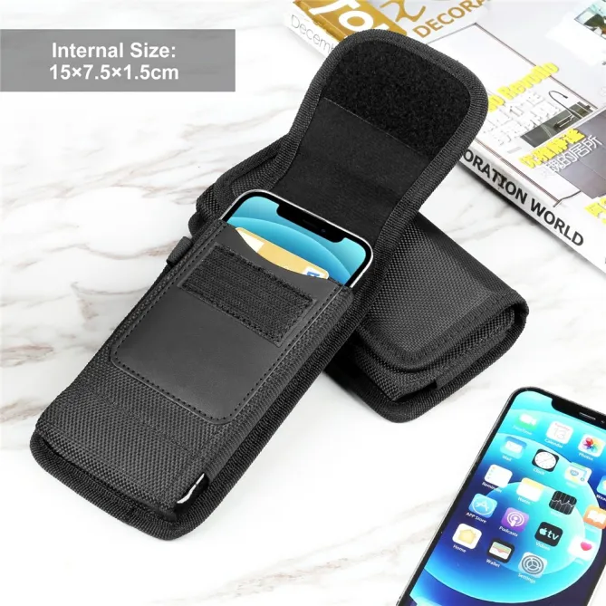 Étui Ceinture 4,7 à 6,1 Pouces Clip Métal Porte-Stylo