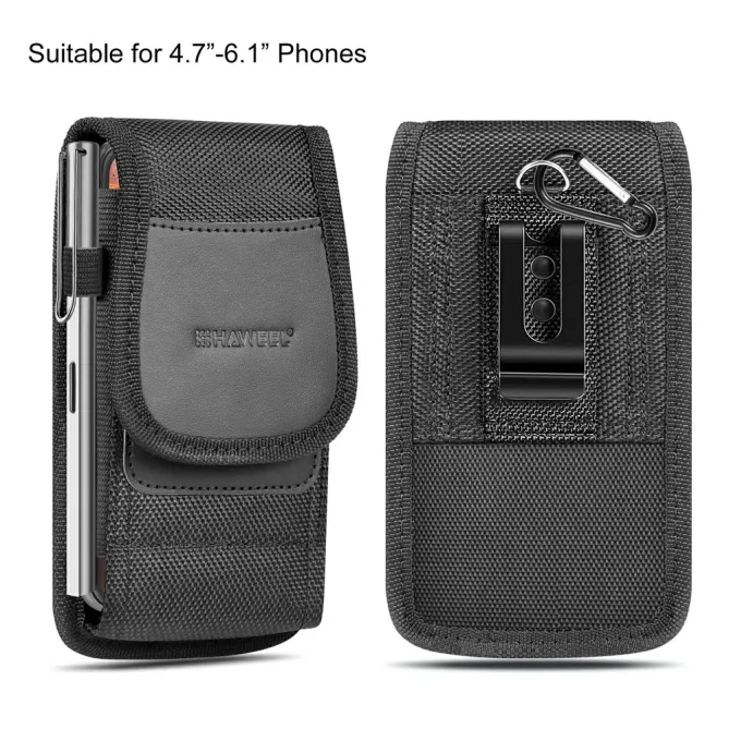 Étui Ceinture 4,7 à 6,1 Pouces Clip Métal Porte-Stylo