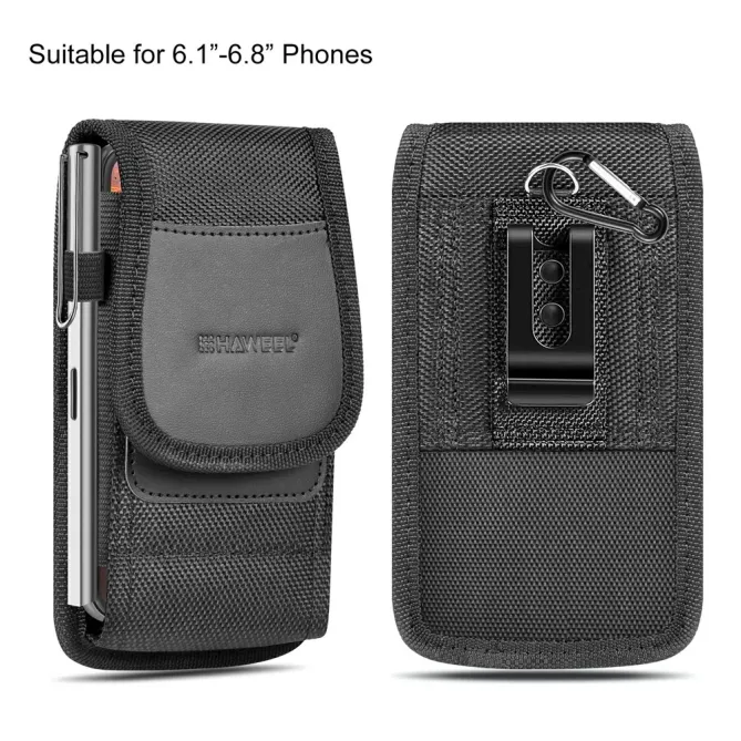 Étui Ceinture 6,1 à 6,8 Pouces Clip Métal Porte-Stylo