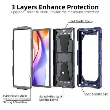 Coque Xiaomi Redmi Pad 2 Pro Antichoc avec Béquille