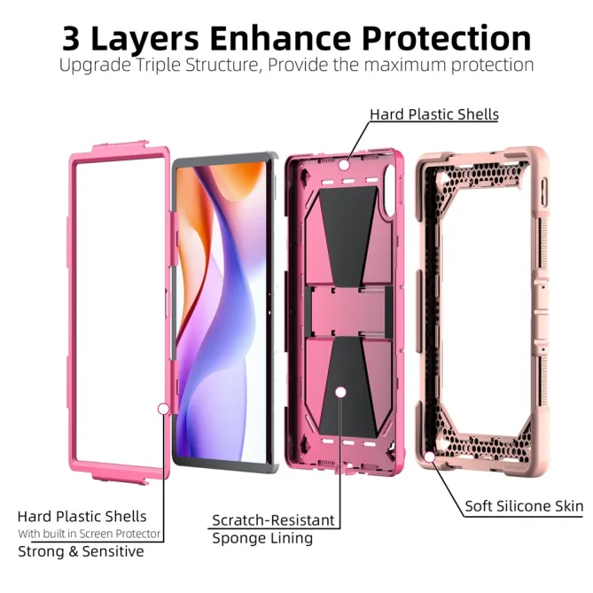 Coque Xiaomi Redmi Pad 2 Pro Antichoc avec Béquille