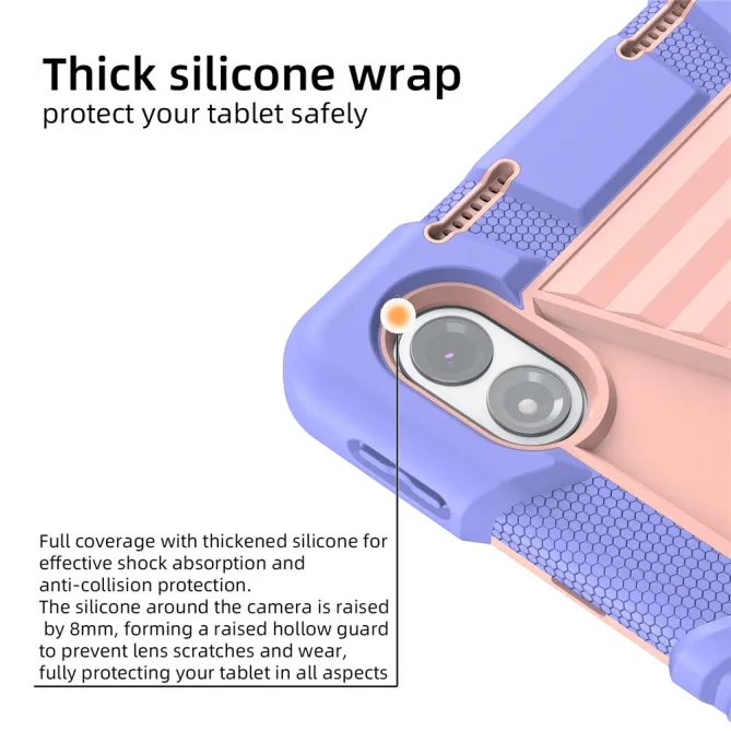 Coque Xiaomi Redmi Pad 2 Pro Antichoc avec Béquille