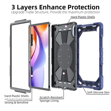 Coque Xiaomi Redmi Pad 2 Pro Antichoc Poignée Rotative