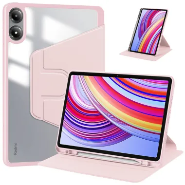 Étui Xiaomi Redmi Pad 2 Pro Dos Transparent Support Pivotant