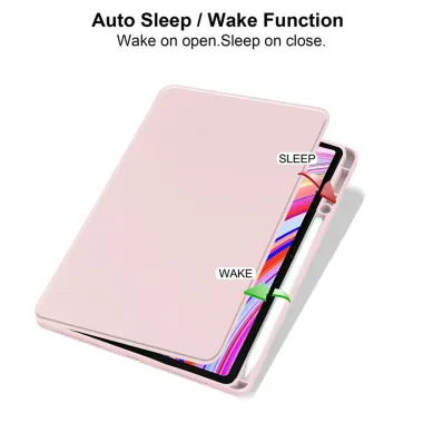 Étui Xiaomi Redmi Pad 2 Pro Dos Transparent Support Pivotant