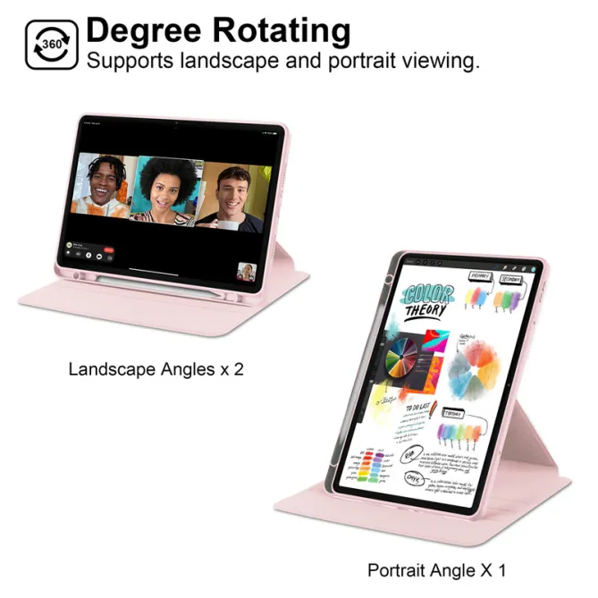 Étui Xiaomi Redmi Pad 2 Pro Dos Transparent Support Pivotant