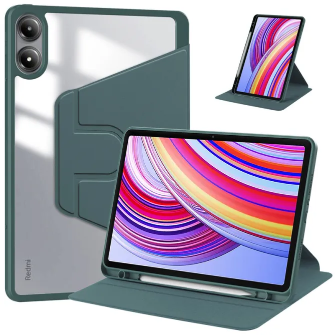 Étui Xiaomi Redmi Pad 2 Pro Dos Transparent Support Pivotant