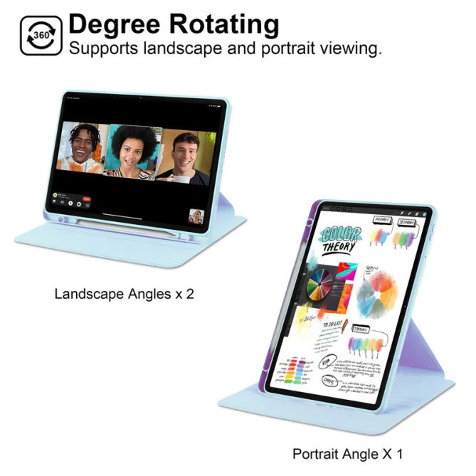 Étui Xiaomi Redmi Pad 2 Pro Dos Transparent Support Pivotant