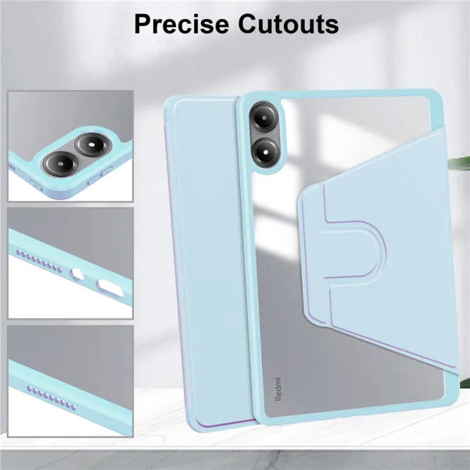 Étui Xiaomi Redmi Pad 2 Pro Dos Transparent Support Pivotant