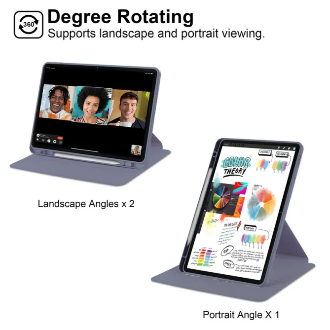 Étui Xiaomi Redmi Pad 2 Pro Dos Transparent Support Pivotant